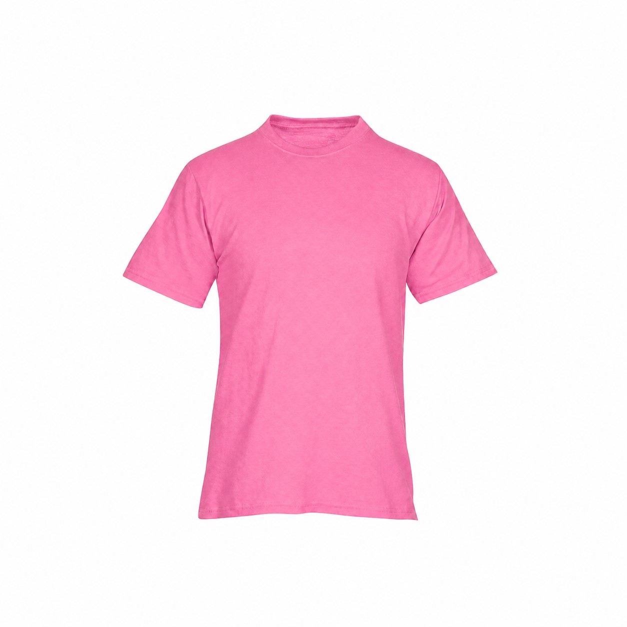 Classic Cotton Screen T Shirt — Pink