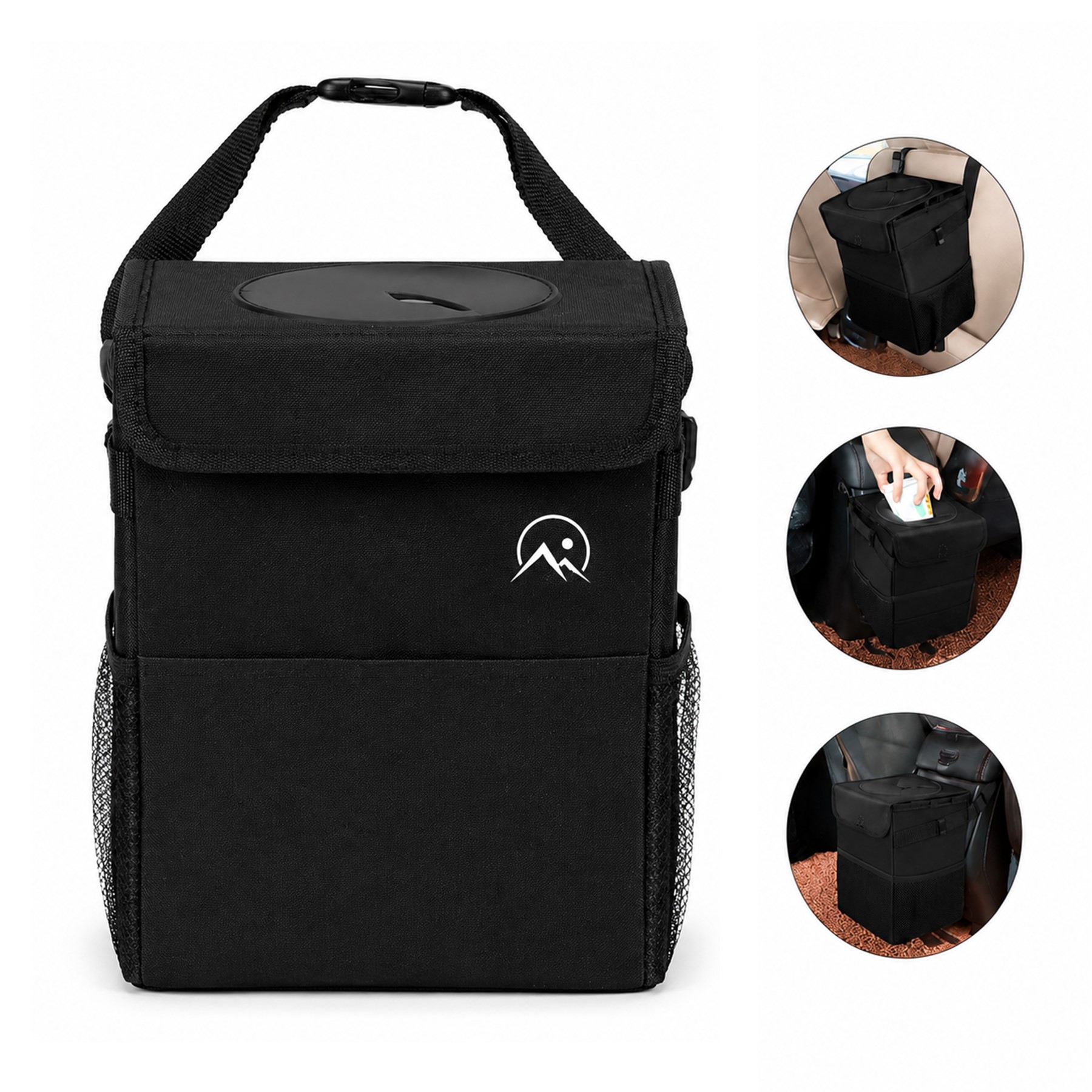 Waterproof Oxford Car Trash Can