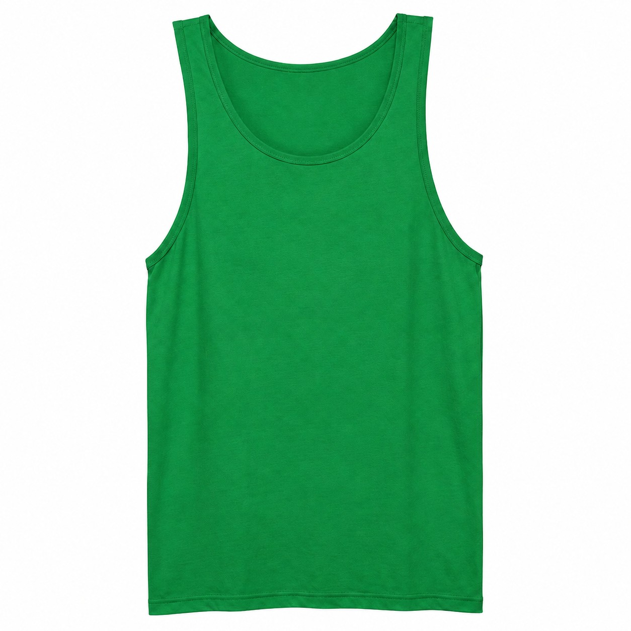 Recycled Knit Spandex Quarter Zip Pullover — Green