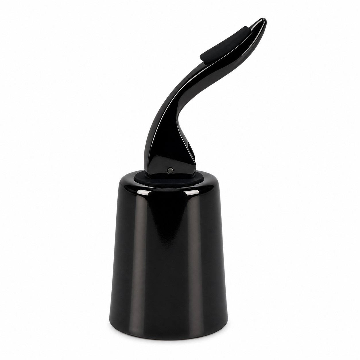 Lever Wine Stopper With Stainless Steel Shaft — view 2