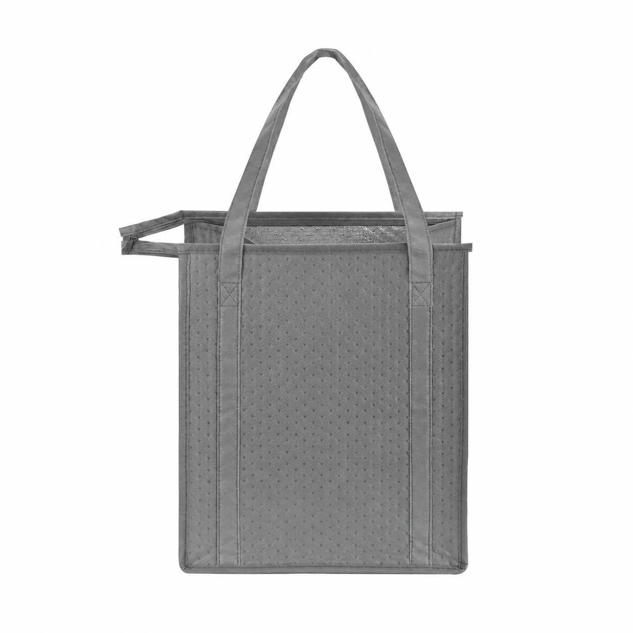 Reinforced Handles Cooler Tote — Gray