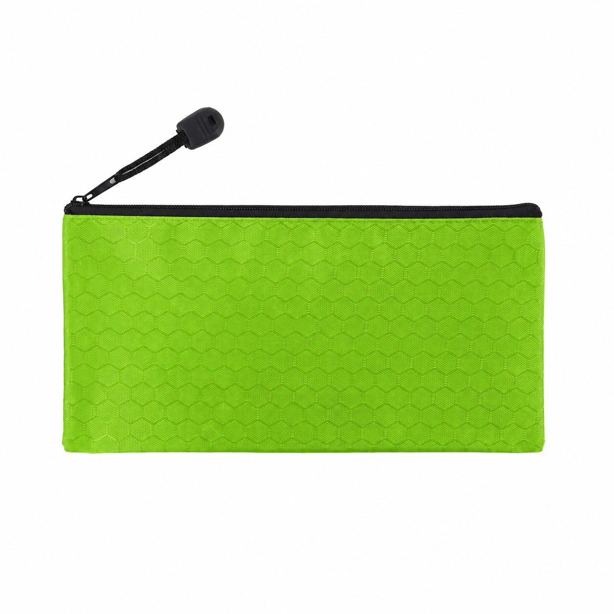 Zippered Storage 9" Travel Pouch — Lime Green