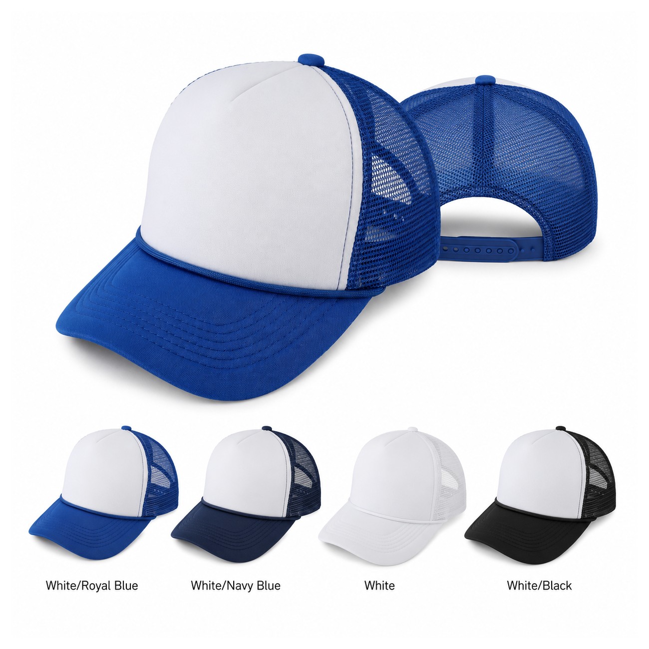Polyester Adjustable Snapback Cap
