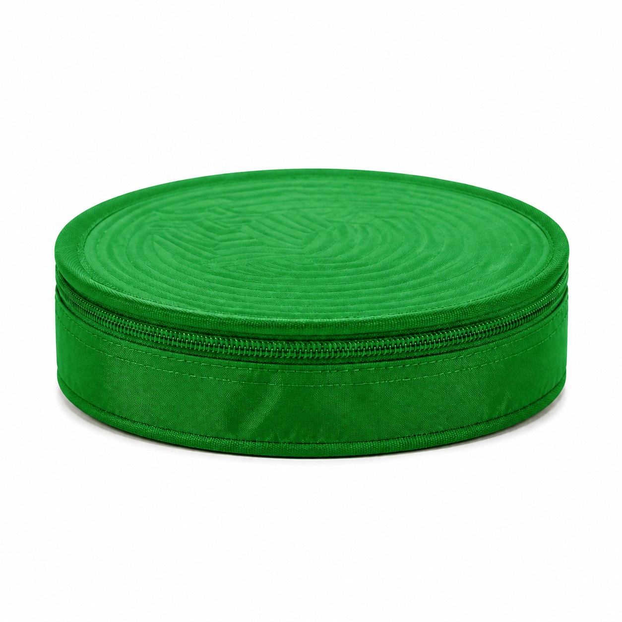 Four Section Collapsible Plastic Cup — Green