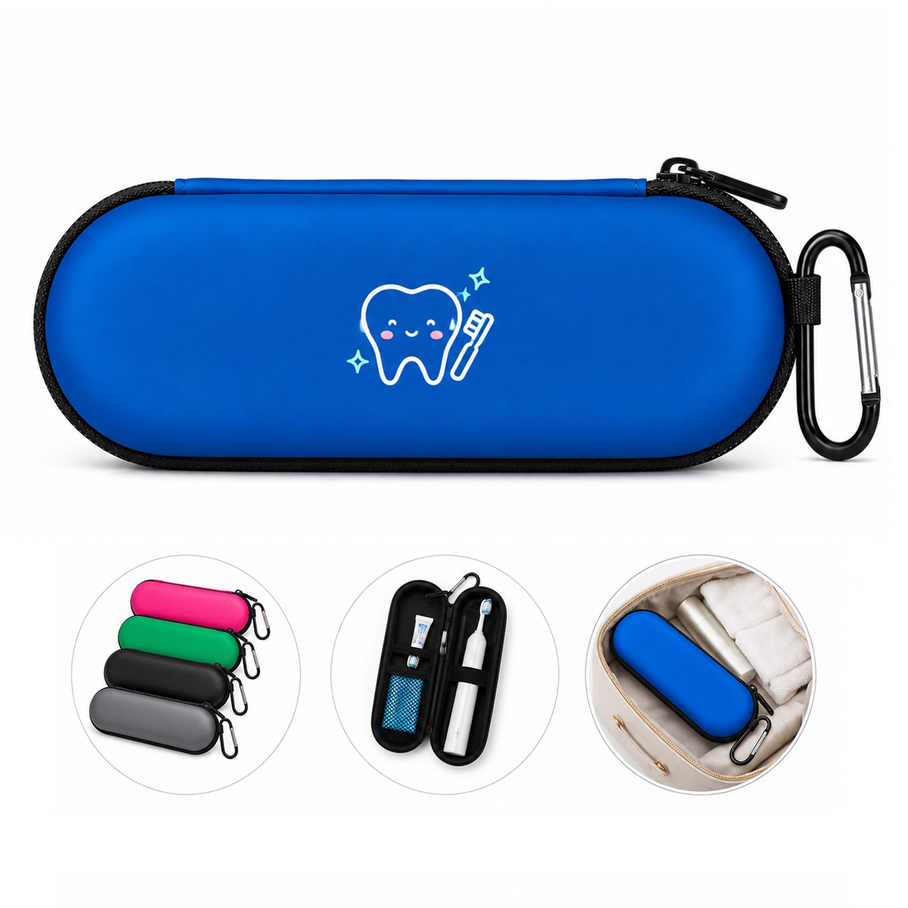Hard EVA Electric Toothbrush Carrying Case