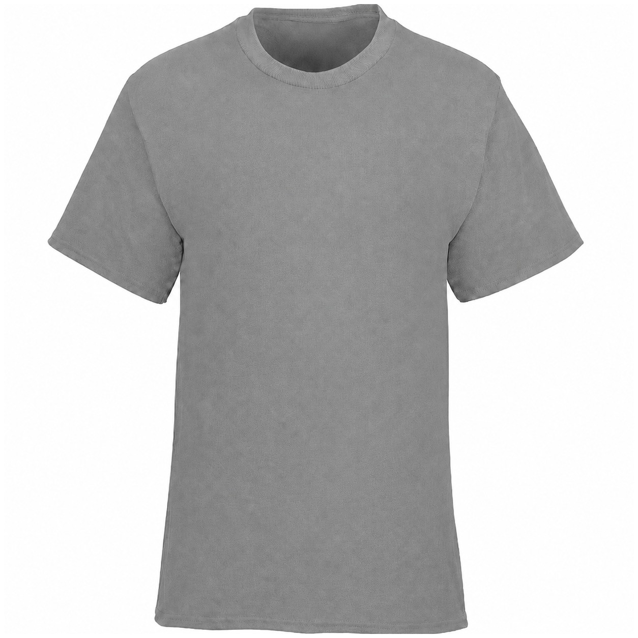 Recycled Cotton-Polyester Blend T-Shirt — Gray