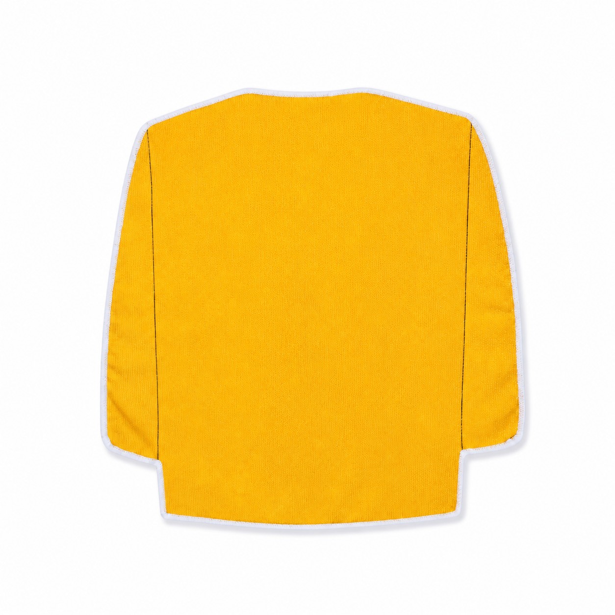 Jersey Shaped Microfiber Rally Towel — Gold