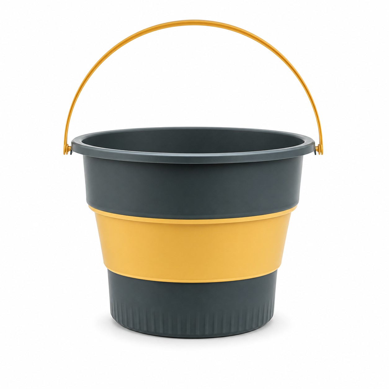 Foldable TPR Bucket With Base Grip — view 2