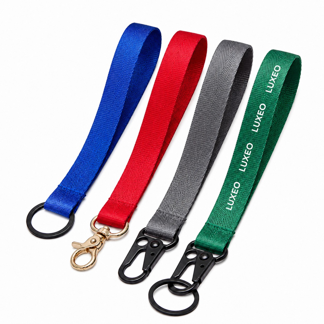 One Inch Nylon Wristlet Key Lanyard