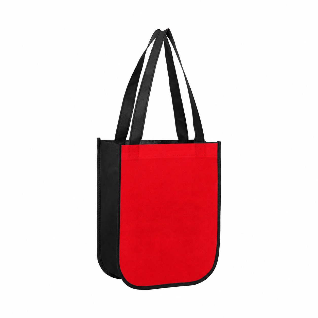 130GSM Non-Woven Carry Bag — Red
