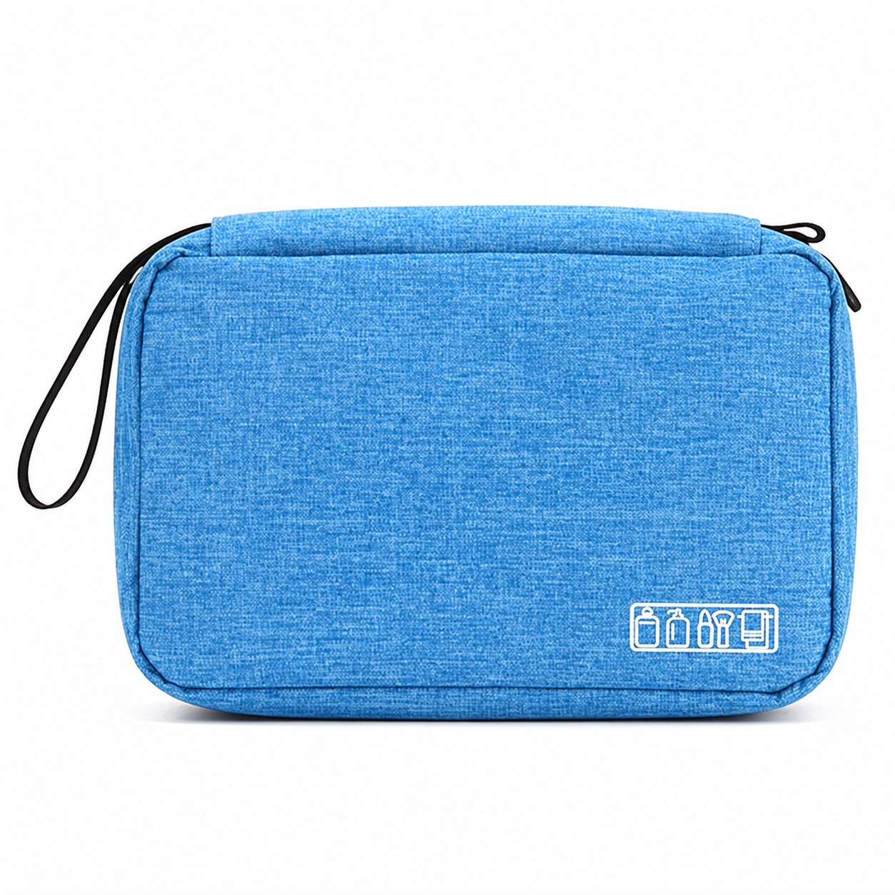 300D Polyester Hanging Toiletry Bag With Hook — view 2