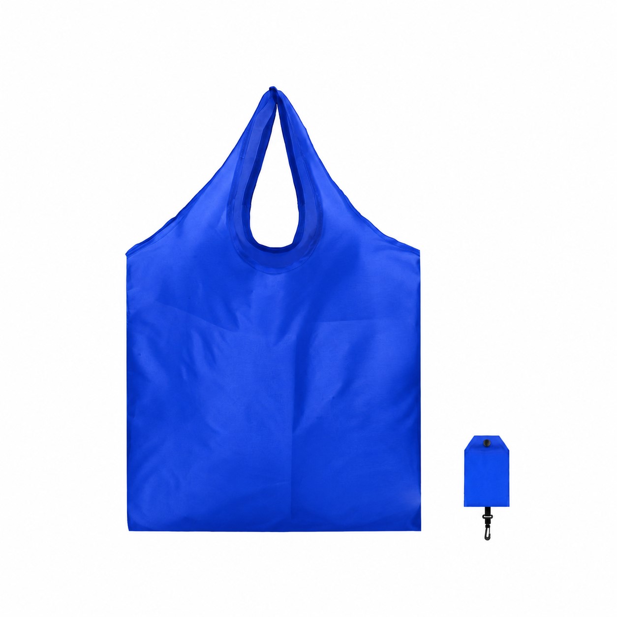 Foldable Shape Tote Bag — Royal Blue