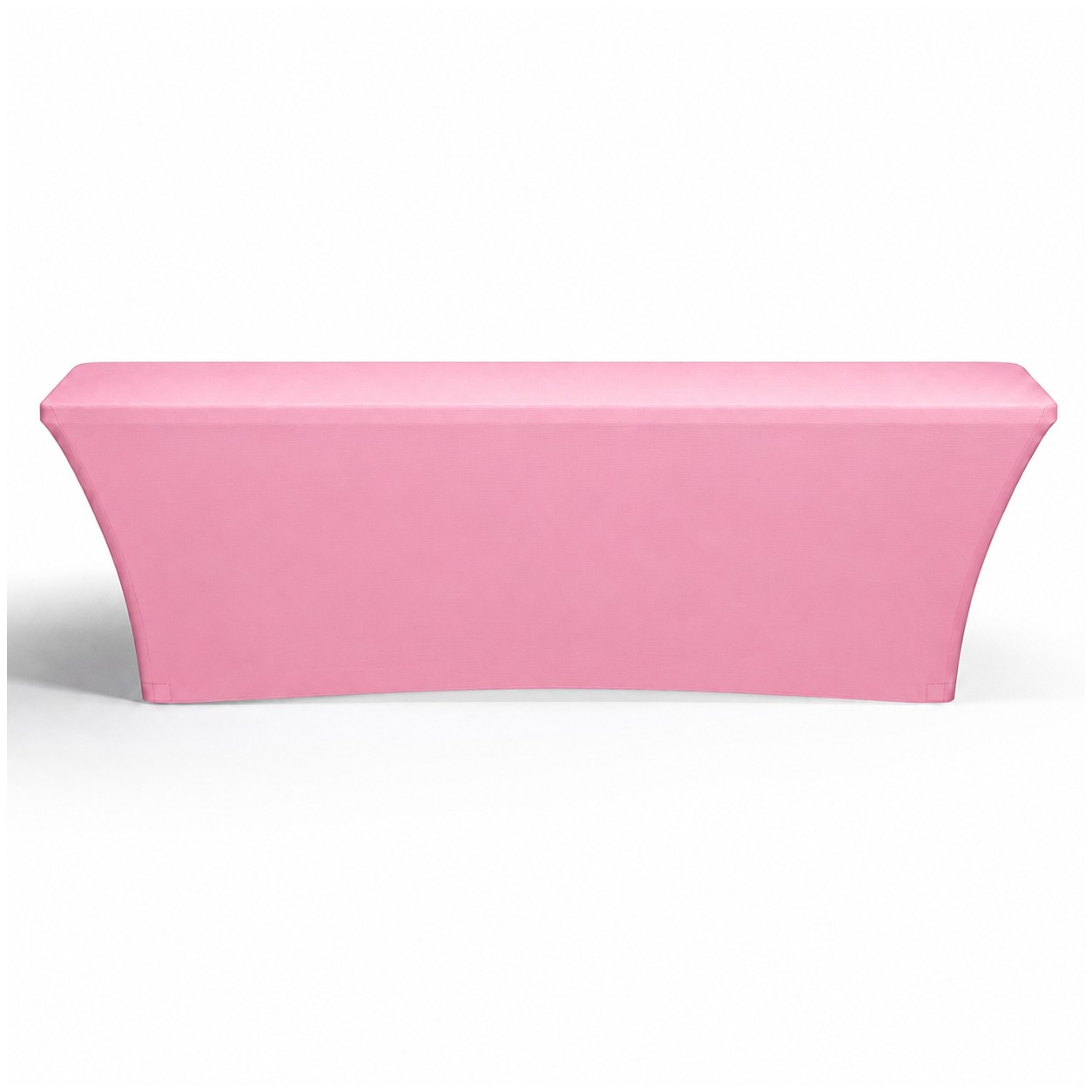 8-Foot Standard Stretch Table Cover — Pink