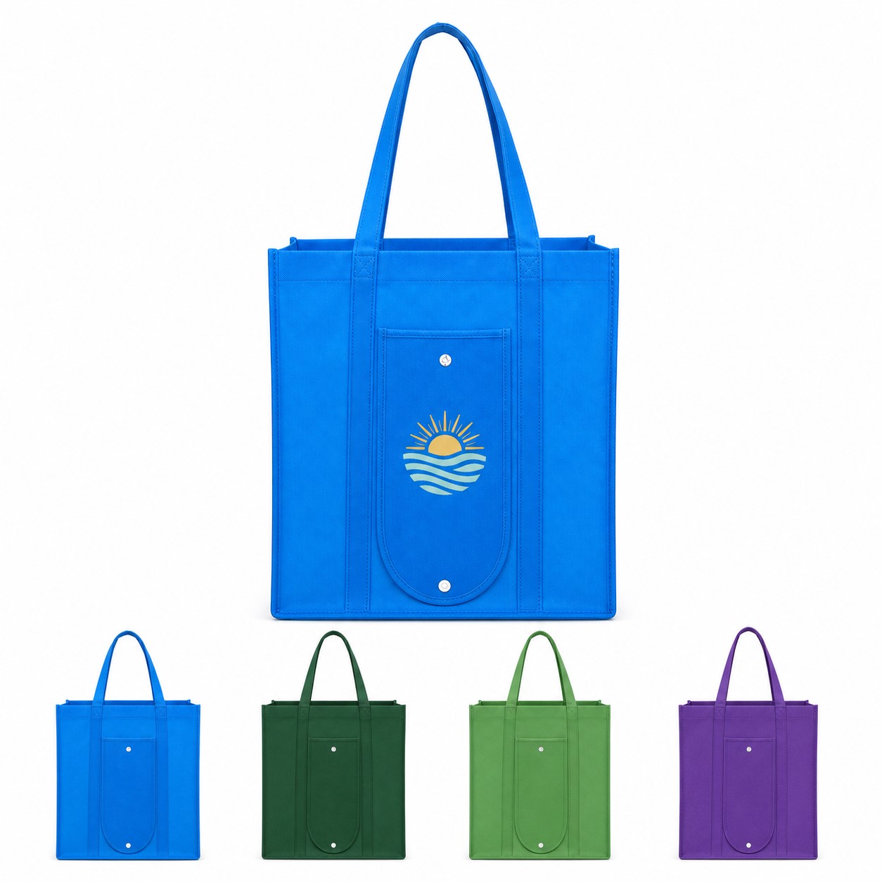 Reinforced Non-Woven Foldable Shopping Tote