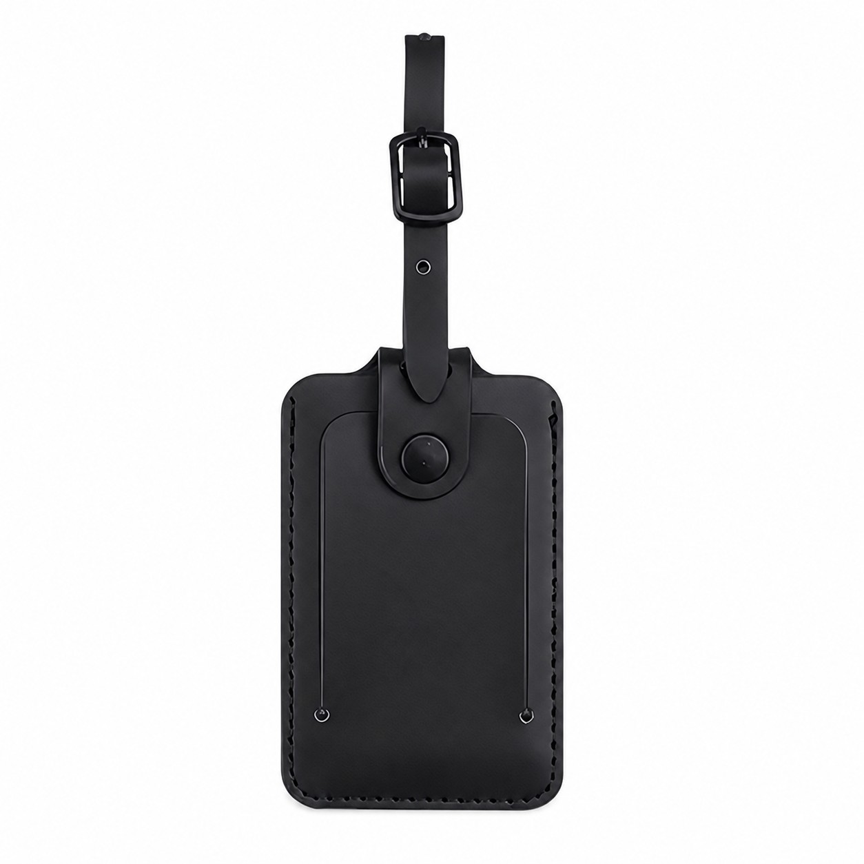Flip Top PU Luggage Tag — view 2