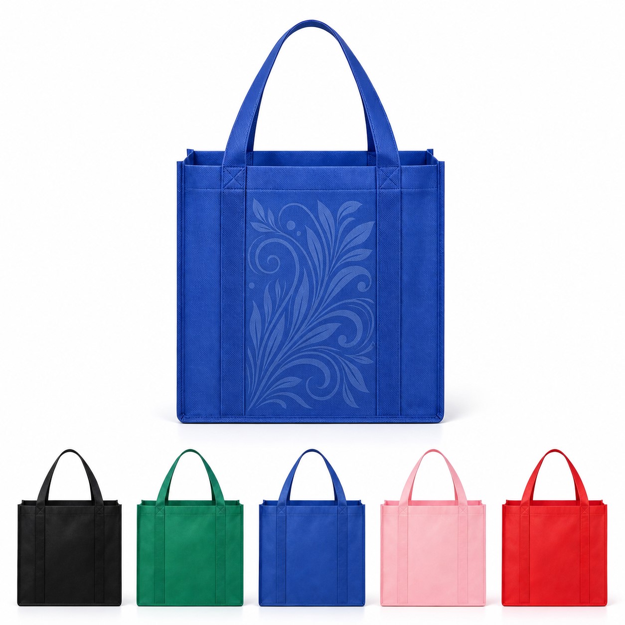 80 GSM Non-Woven Gusseted Shopping Tote