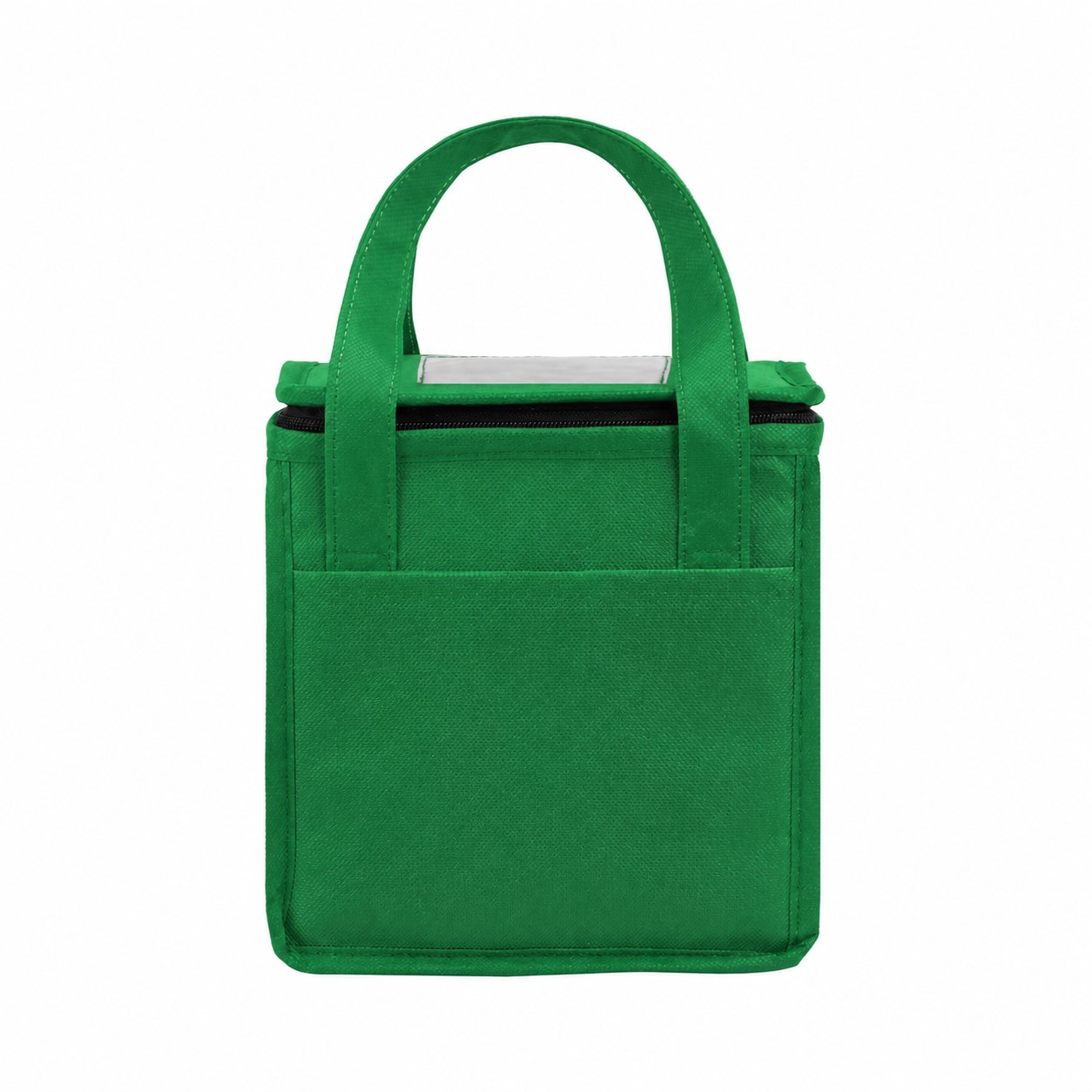 Compact Front Pocket Cooler Tote — Green