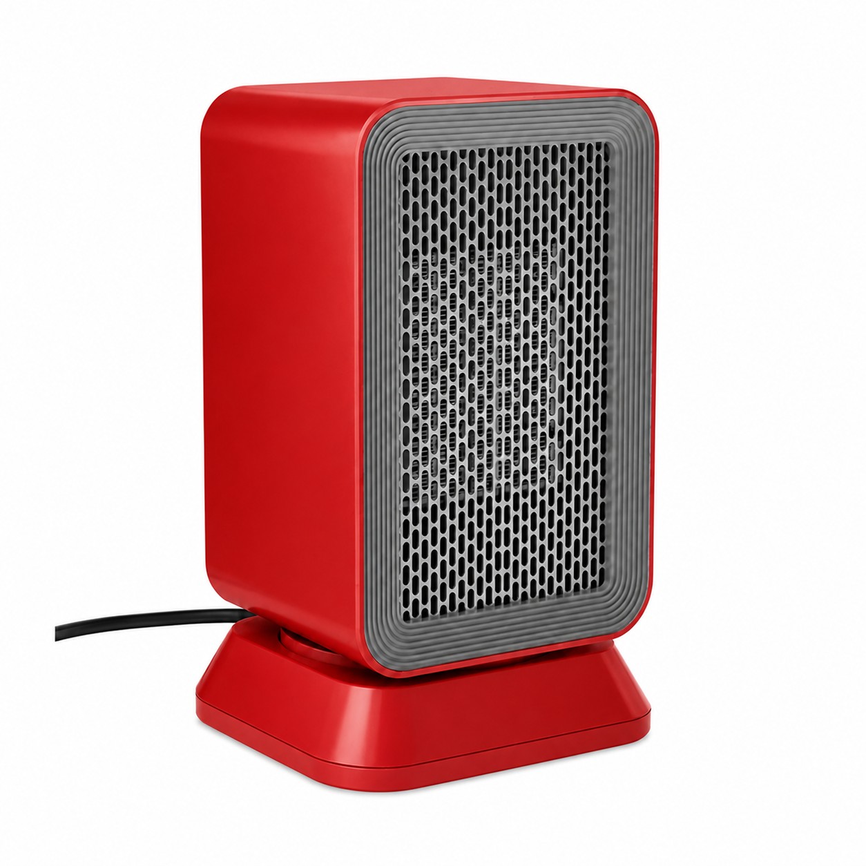 Timer Ceramic Space Heater — Red