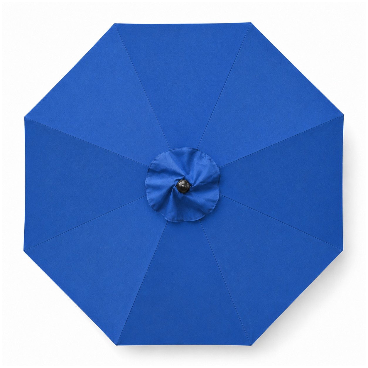 9' Aluminum Market Umbrella Crank Lift — Blue