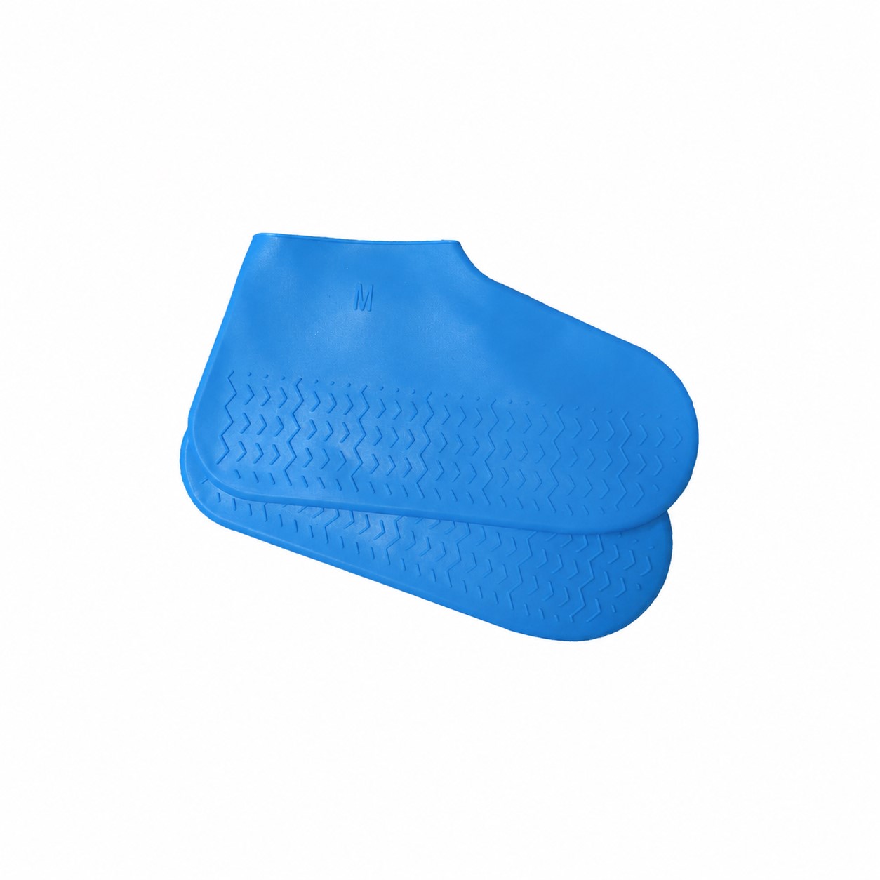 Silicone Waterproof Shoe Covers — Blue