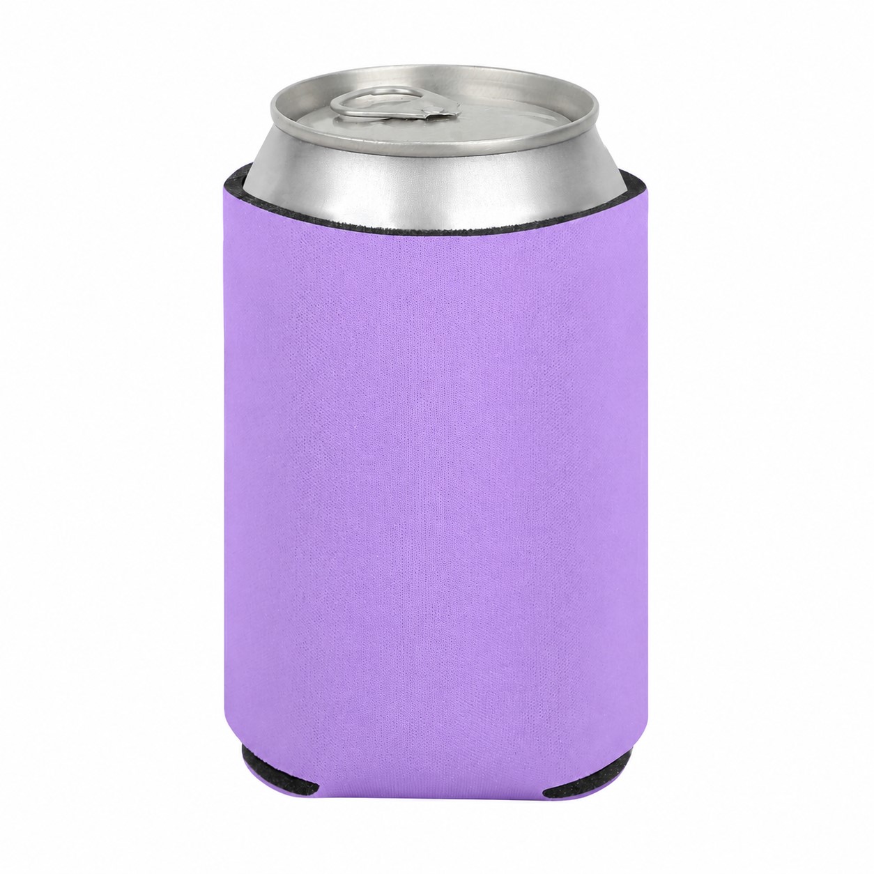 Economy Foam Can Cooler — Light Purple