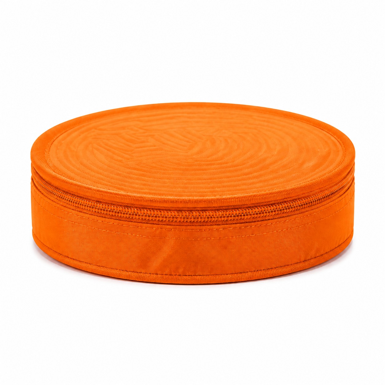 Four Section Collapsible Plastic Cup — Orange