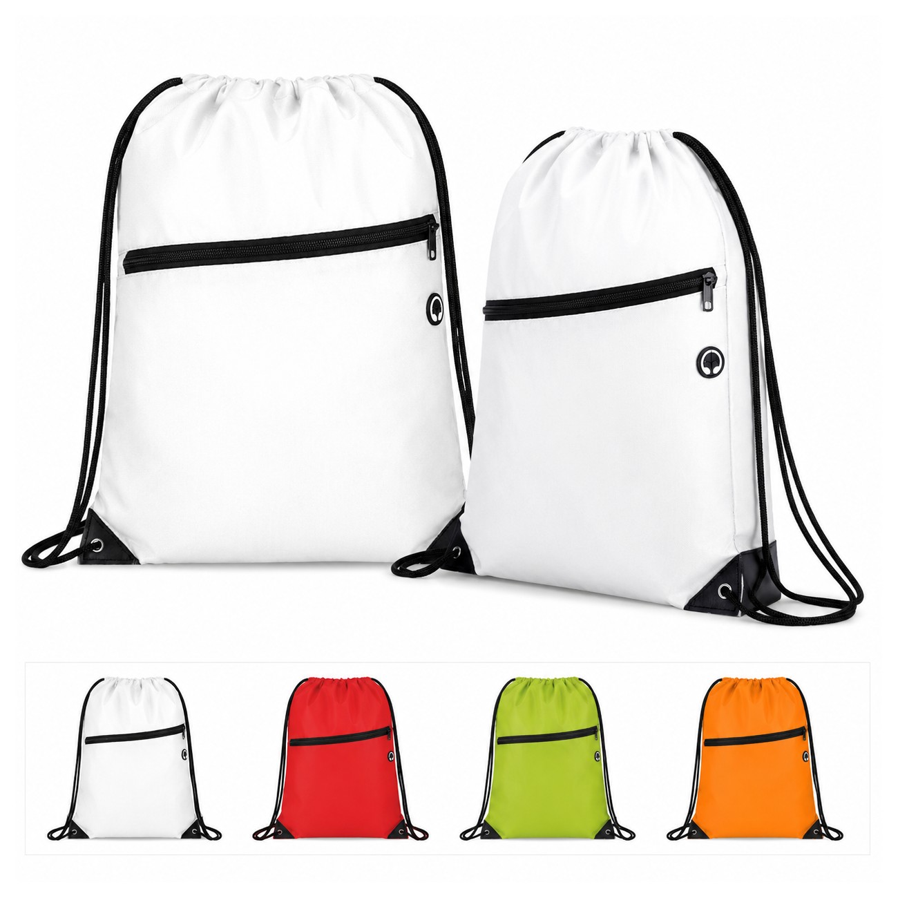 420D Polyester Heavy Drawstring Bag