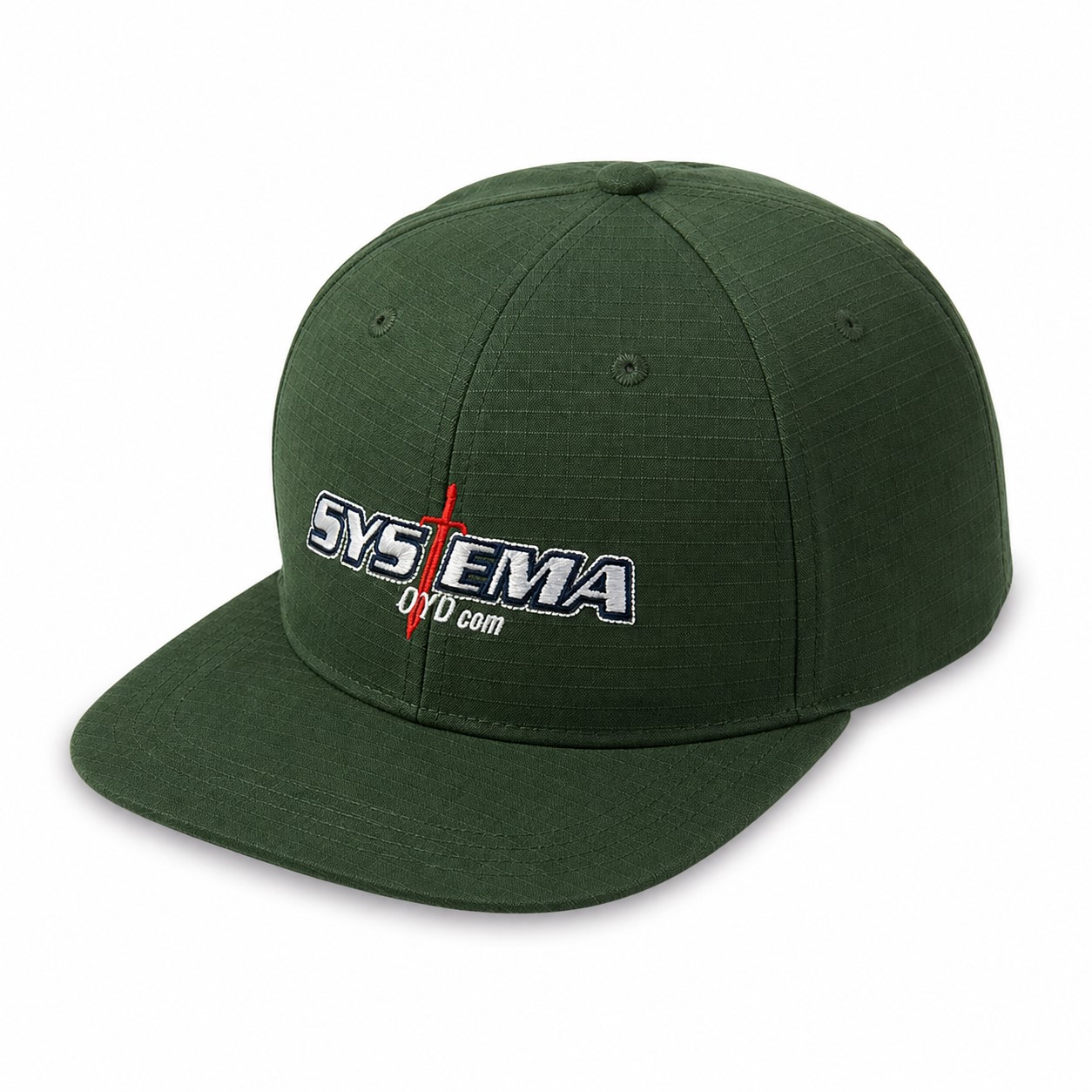 Woolen Camouflage Flat Brim Cap — view 6