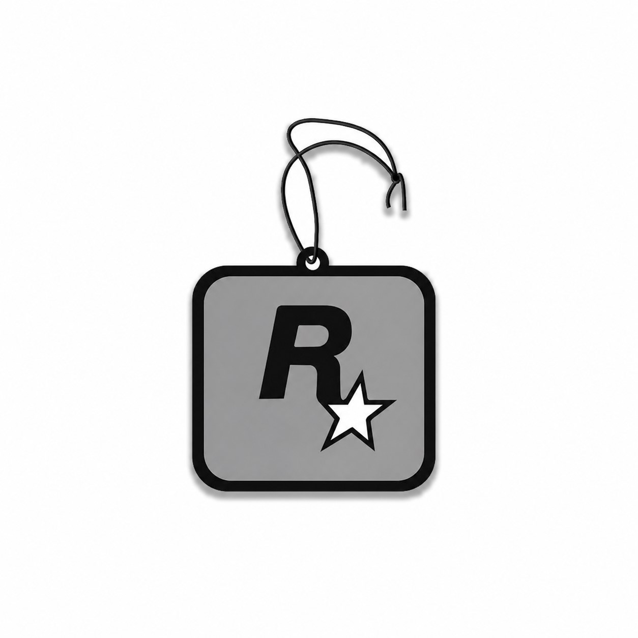 Square Scented Paper Air Freshener — Gray