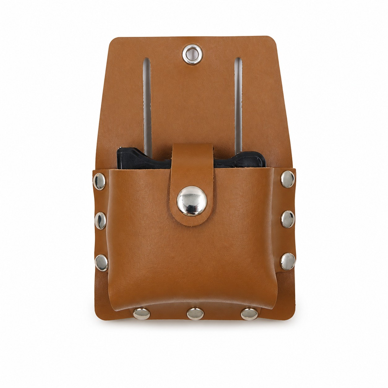PU Leather Tape Measure Belt Pouch — view 2