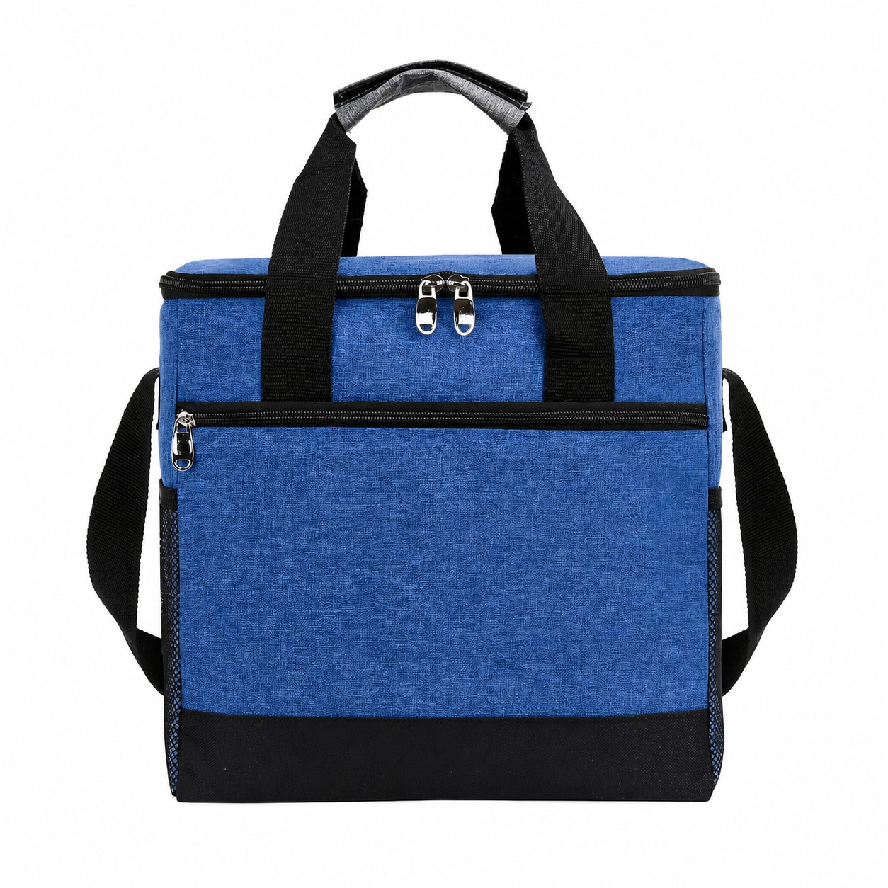 18-Can Insulated Soft Cooler Bag — Blue
