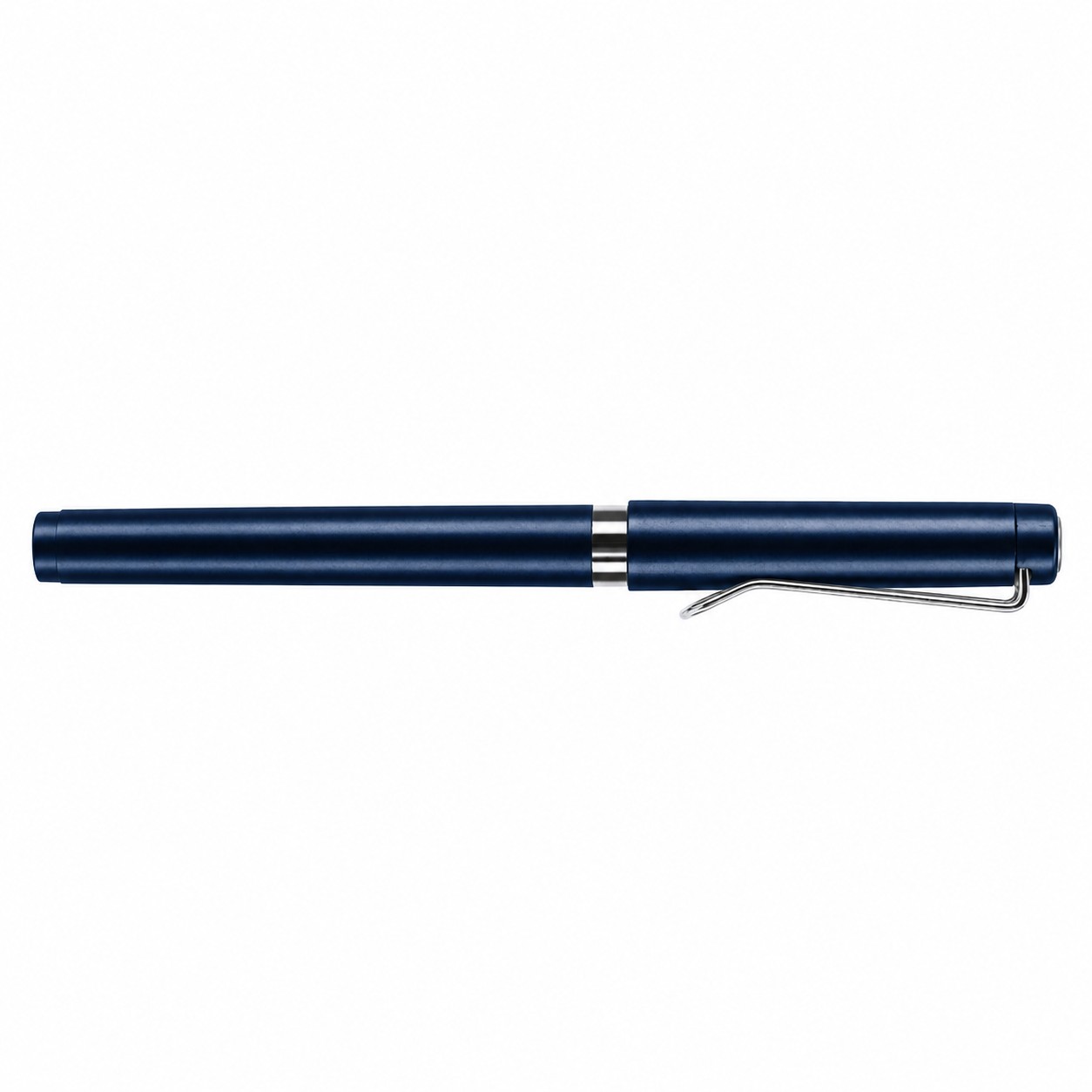 Slim ABS Capped Gel Pen — Navy Blue