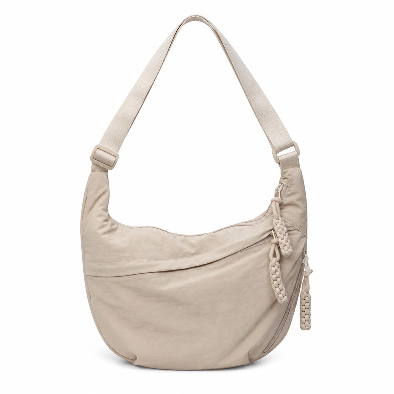 Wide Fabric Crossbody Shoulder Bag — view 2