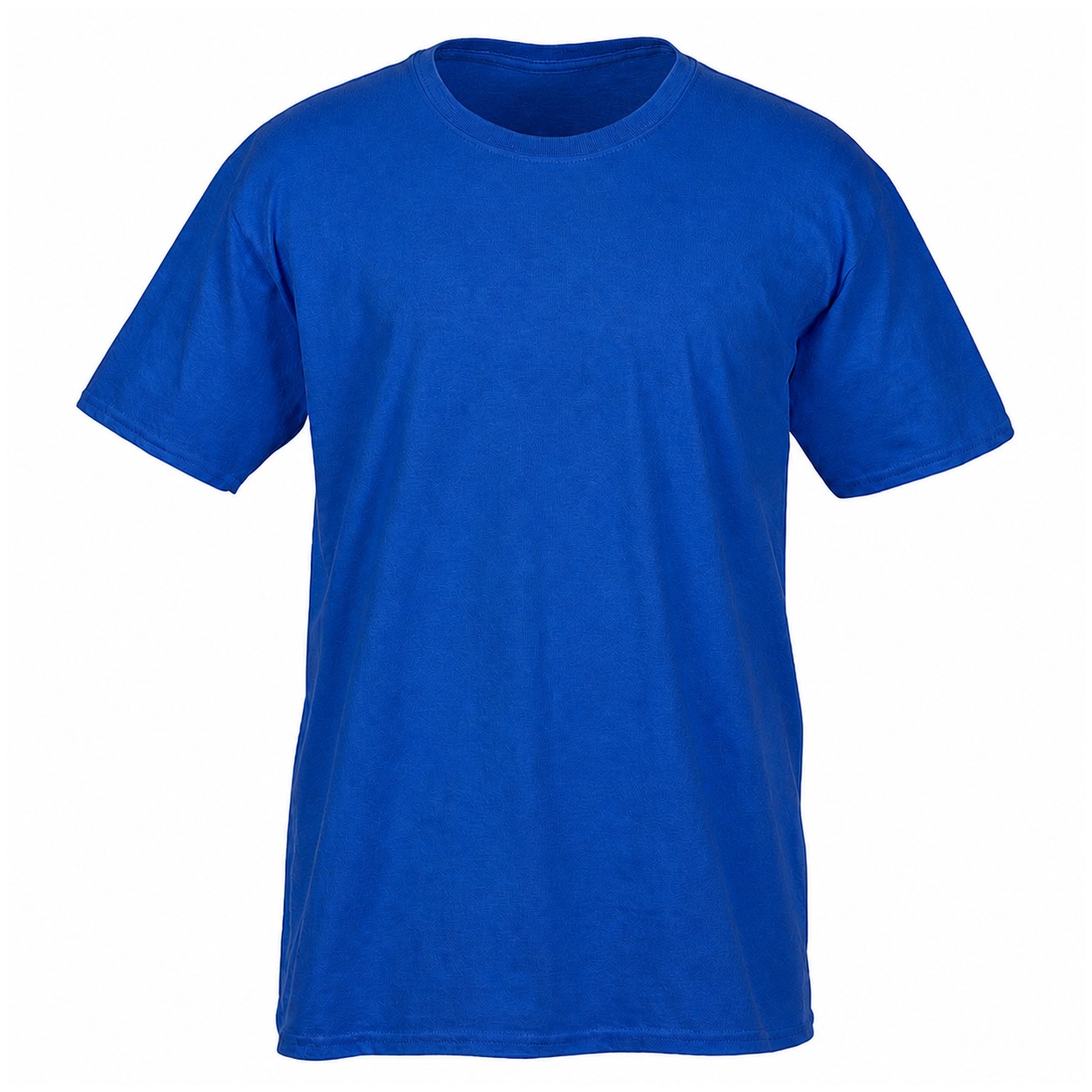 Soft Ringspun Cotton Crewneck Tee — Blue