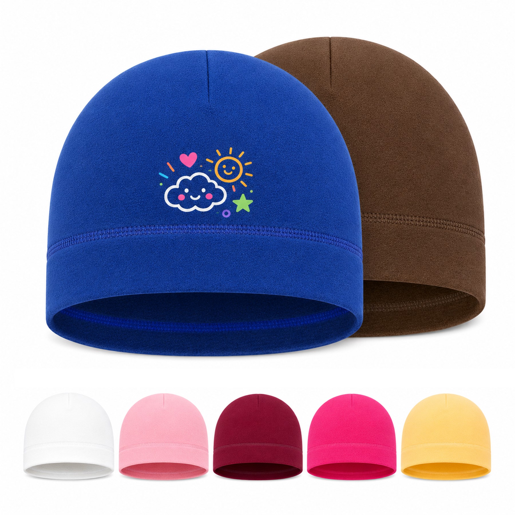 Polyester Stretch Thermal Cycling Skull Cap
