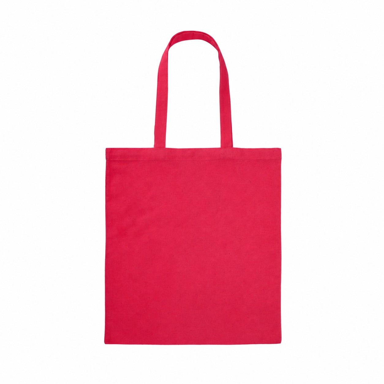 Cotton Tote Bag — Rose Red