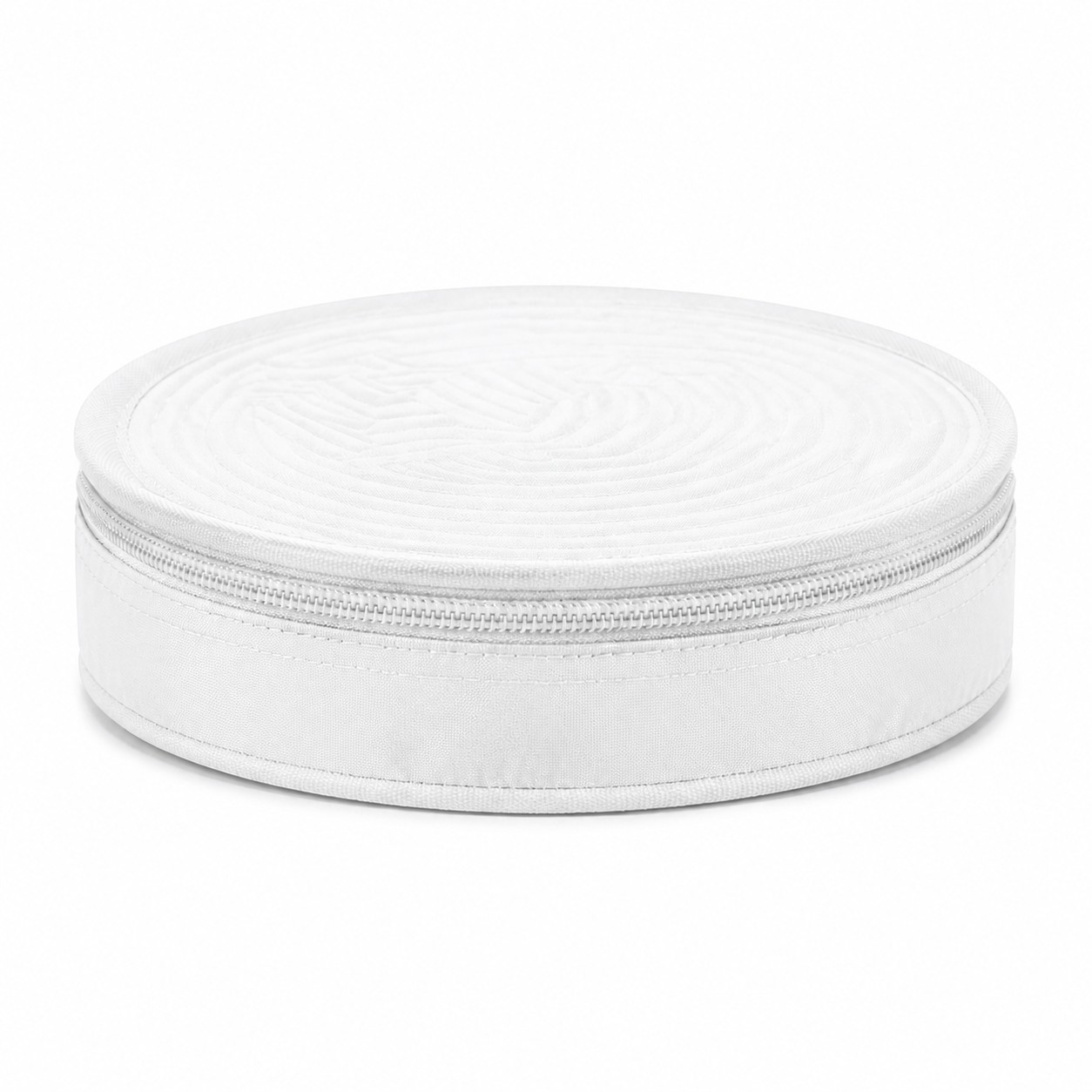 Four Section Collapsible Plastic Cup — White