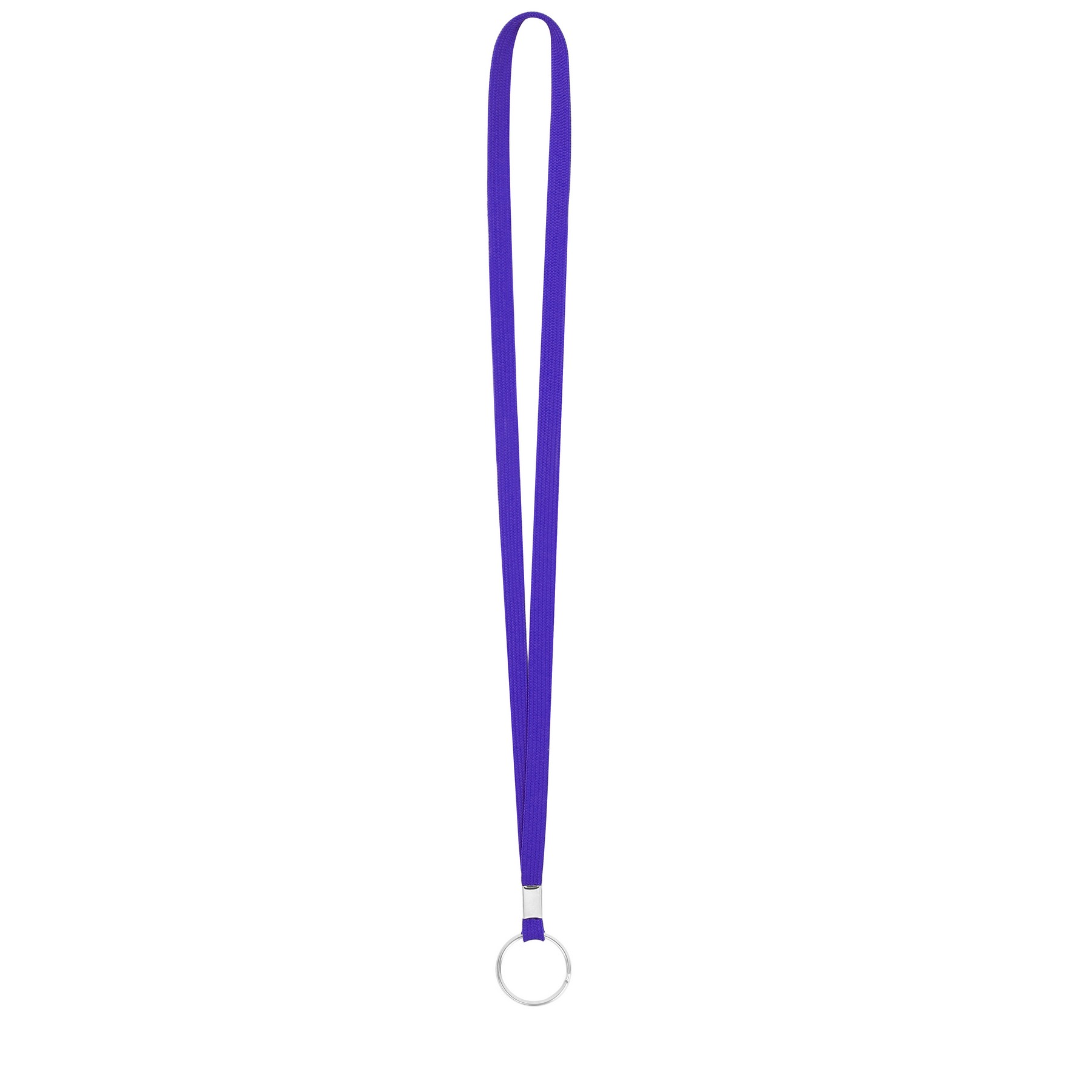 Tubular Polyester Ring Lanyard — view 2