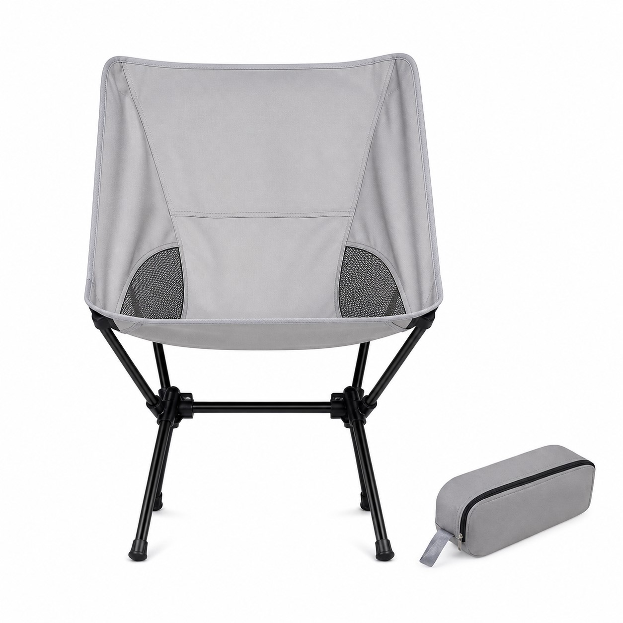 Portable Oxford Mesh Folding Camp Chair — view 2