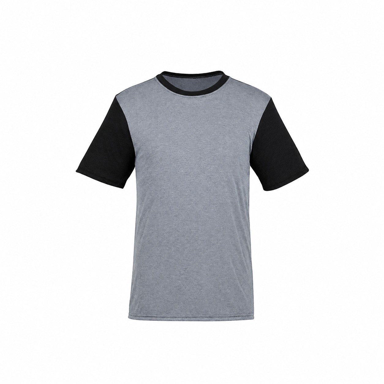 Tri Blend Contrast Ringer Tee — Black