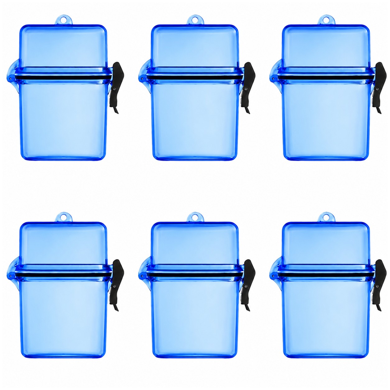 Waterproof Plastic Beach Storage Box — Blue