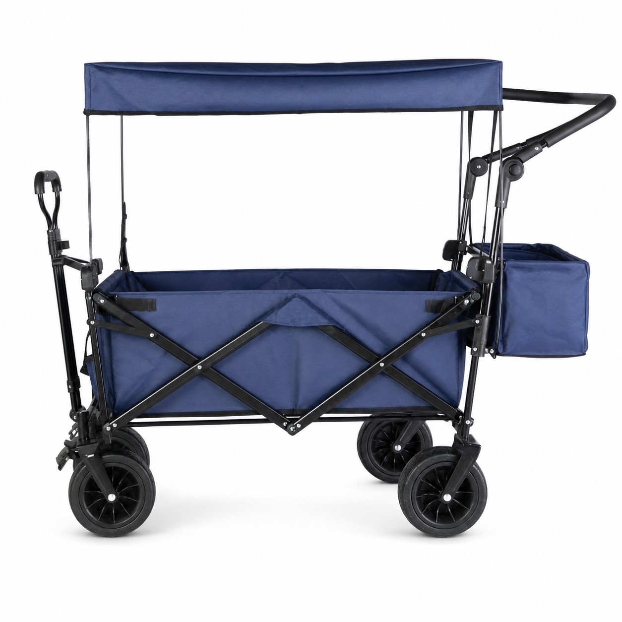 Foldable Utility Wagon With Removable Canopy — view 2