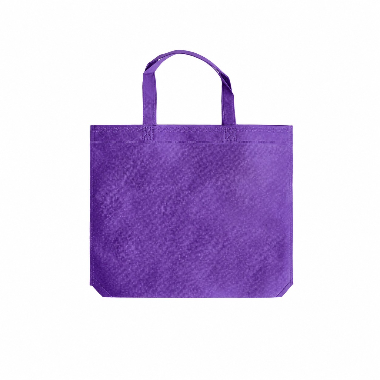 Smooth Surface Tote Bag — Purple