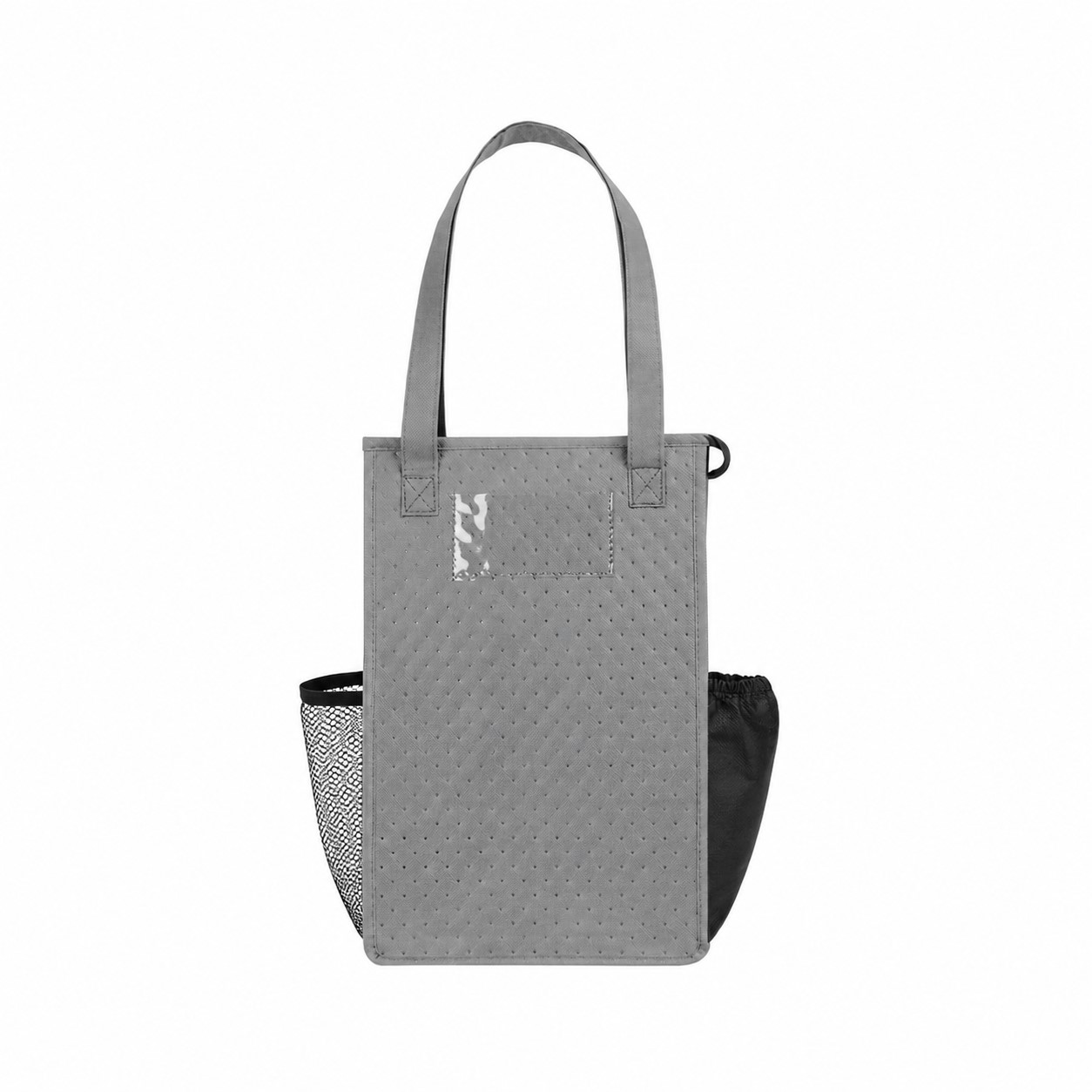 Reinforced Handles Cooler Tote — Gray