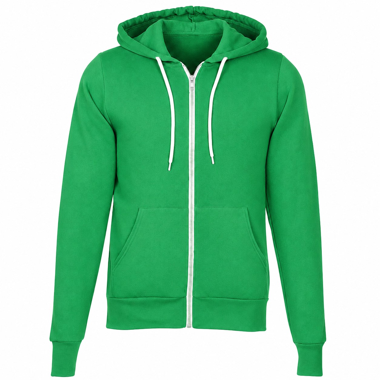 Ringspun Cotton Polyester Zip Hoodie — view 8