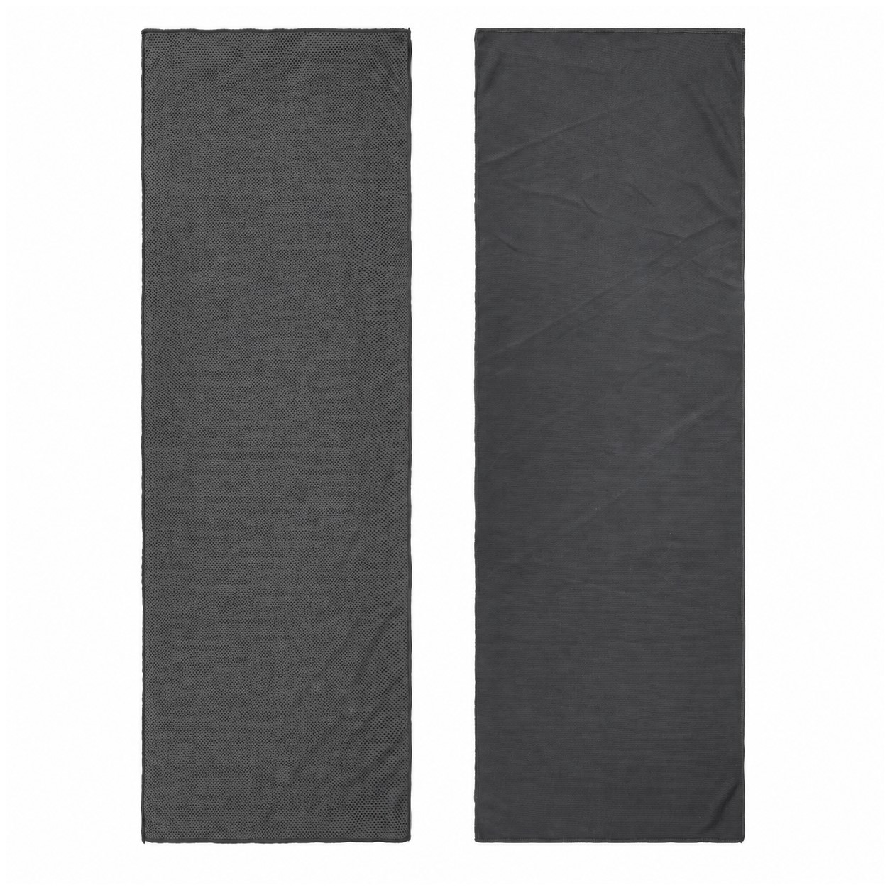 Polyester Cooling Sports Towel — Dark Gray