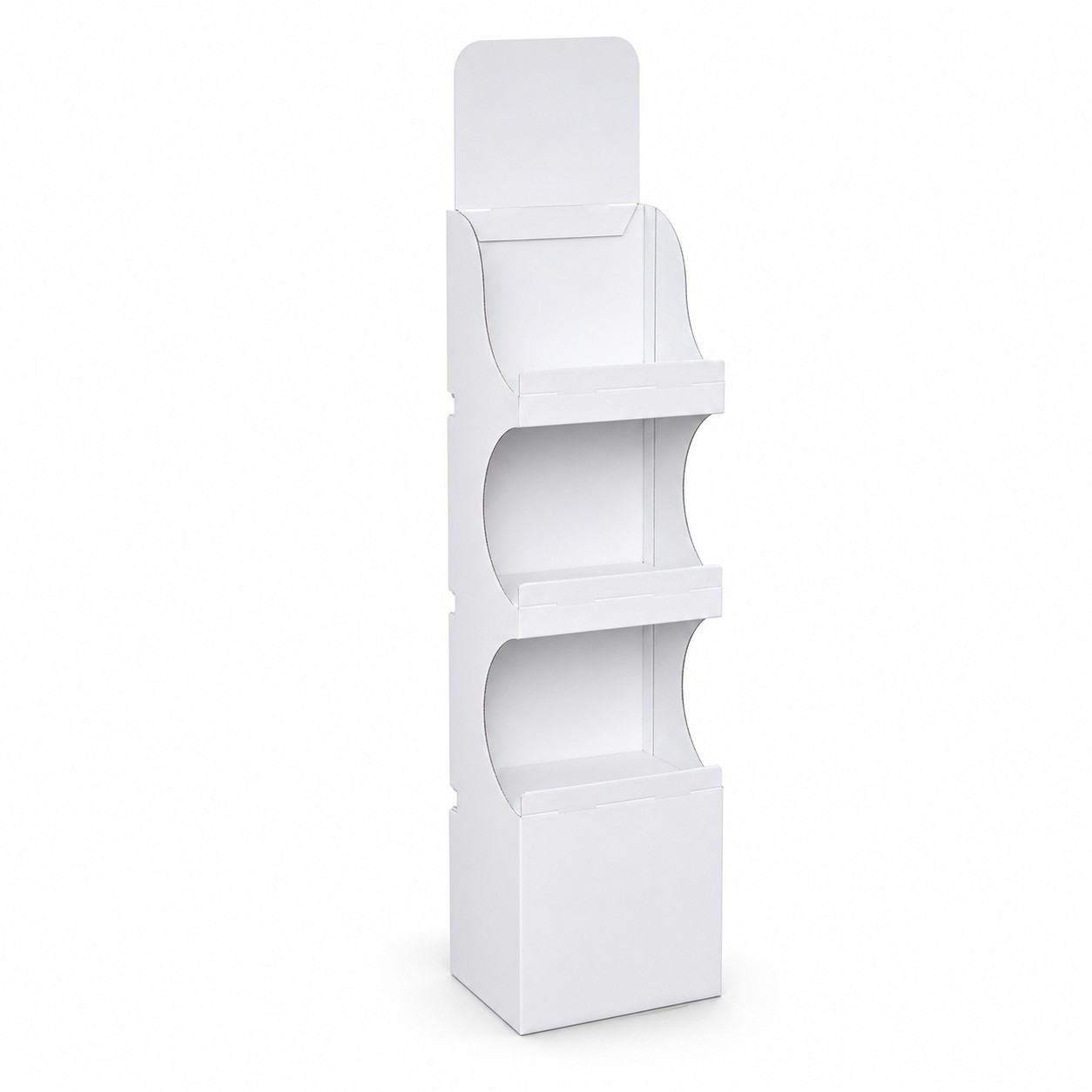 59" Corrugated Paper Display Stand — view 2