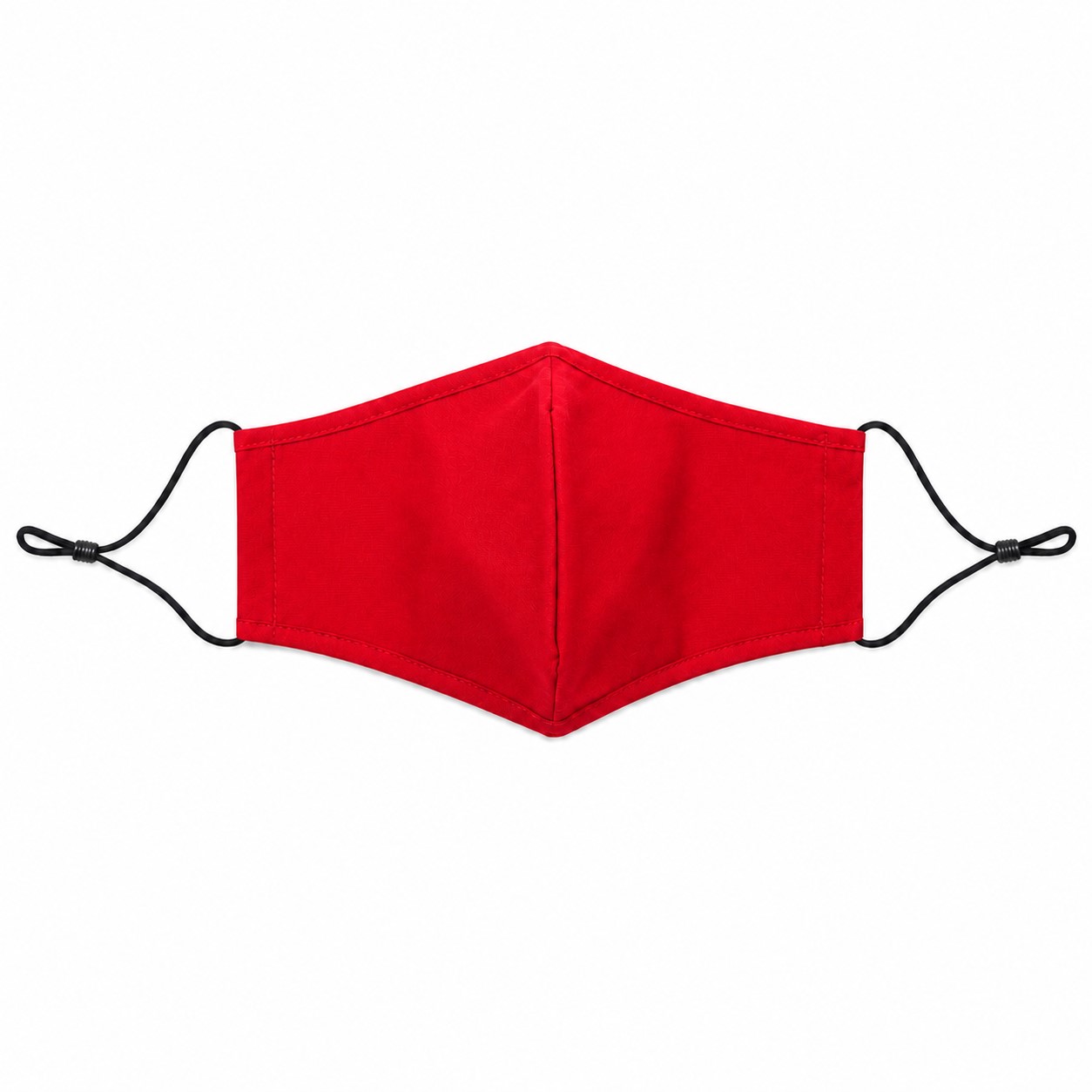 Double Layer Fleece Face Mask — Red