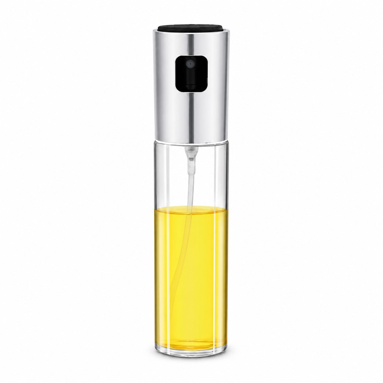 Glass Oil Mister With Stainless Steel Top — view 2
