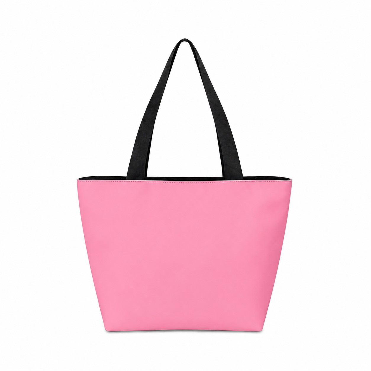 Polyester Everyday Carry Bag With Zipper — Pink